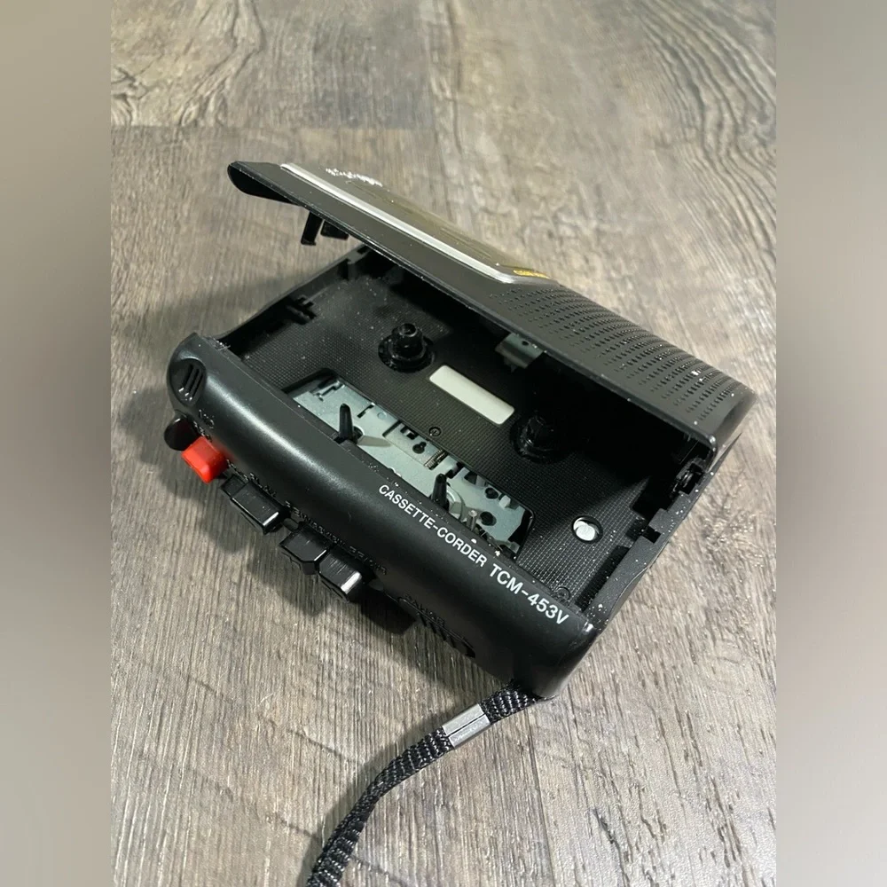 Sony Tcm453v Full Size Audio Cassette Recorder